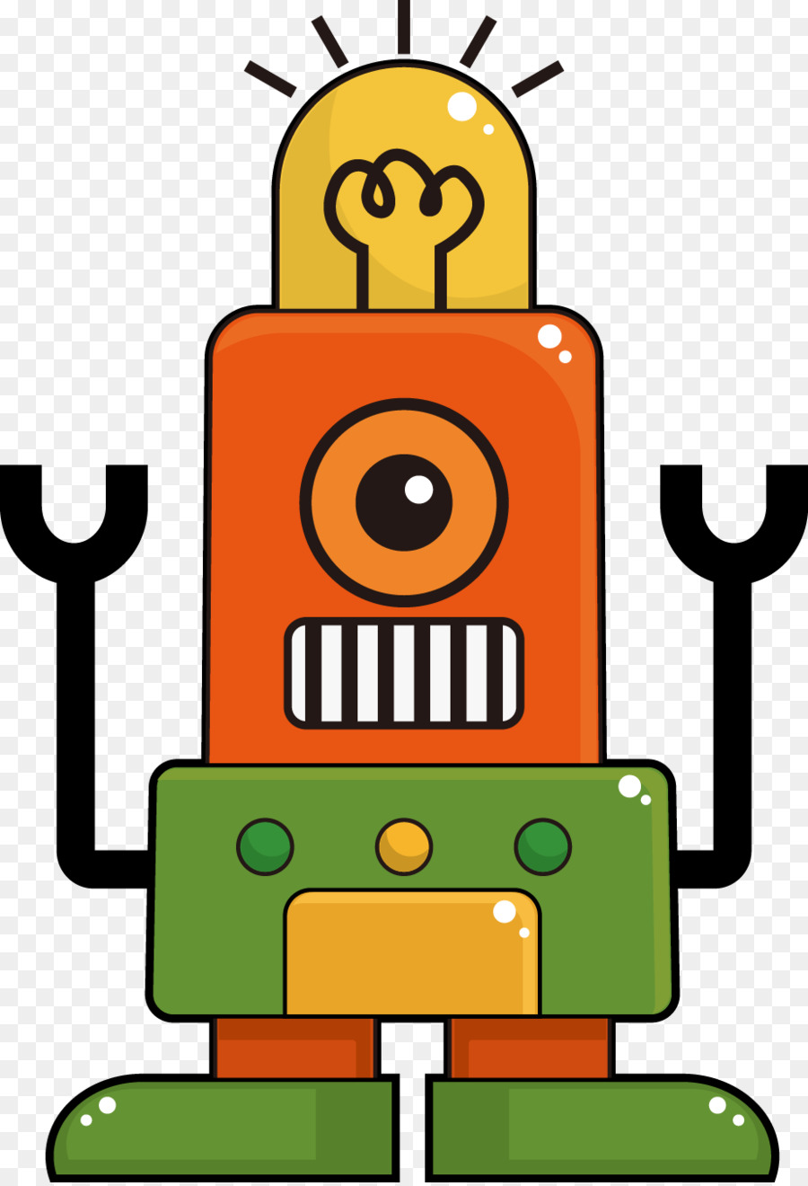 Robot，Dessin Animé PNG