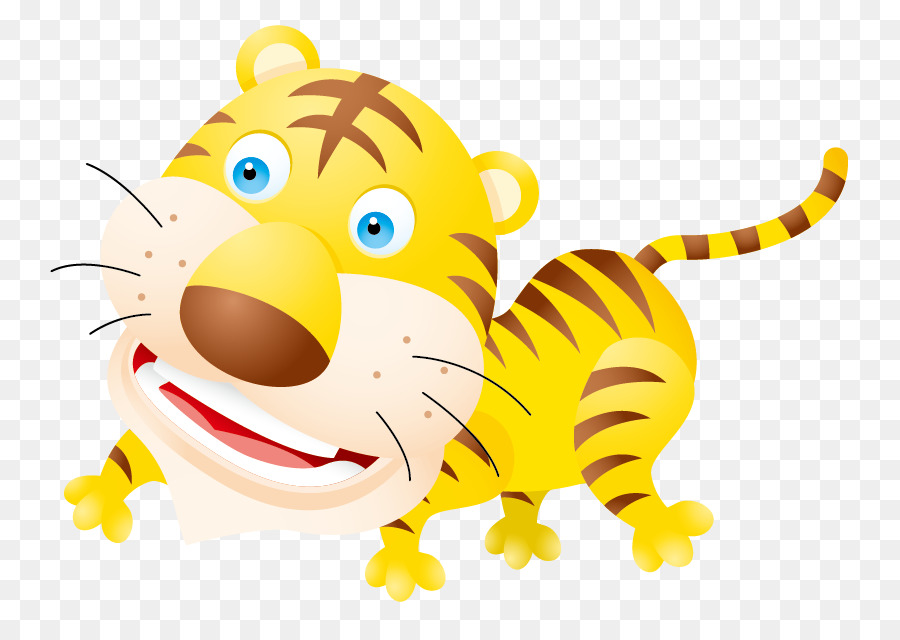 Tigre De Dessin Animé，Mignon PNG