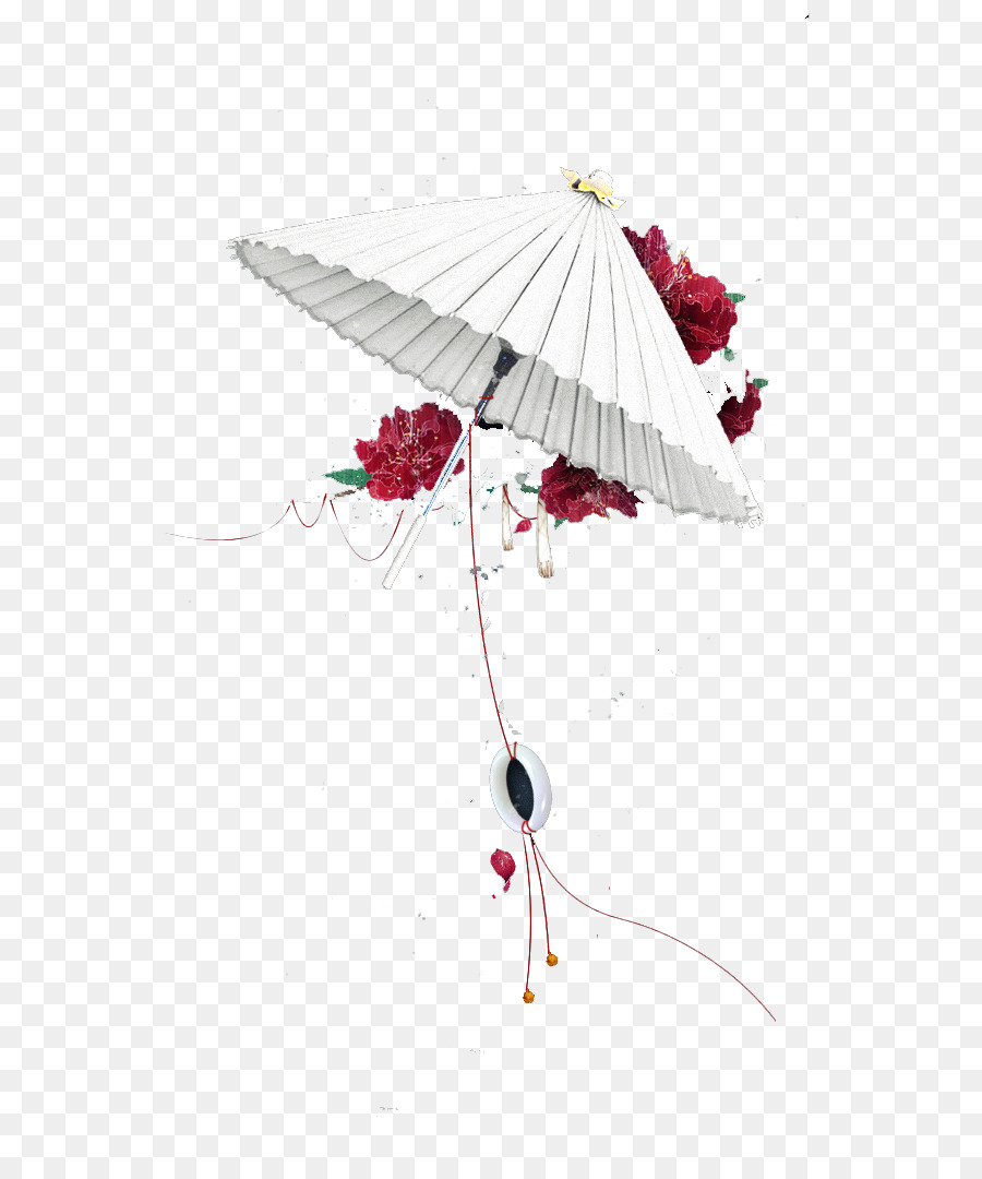 Parapluie，Fleurs PNG