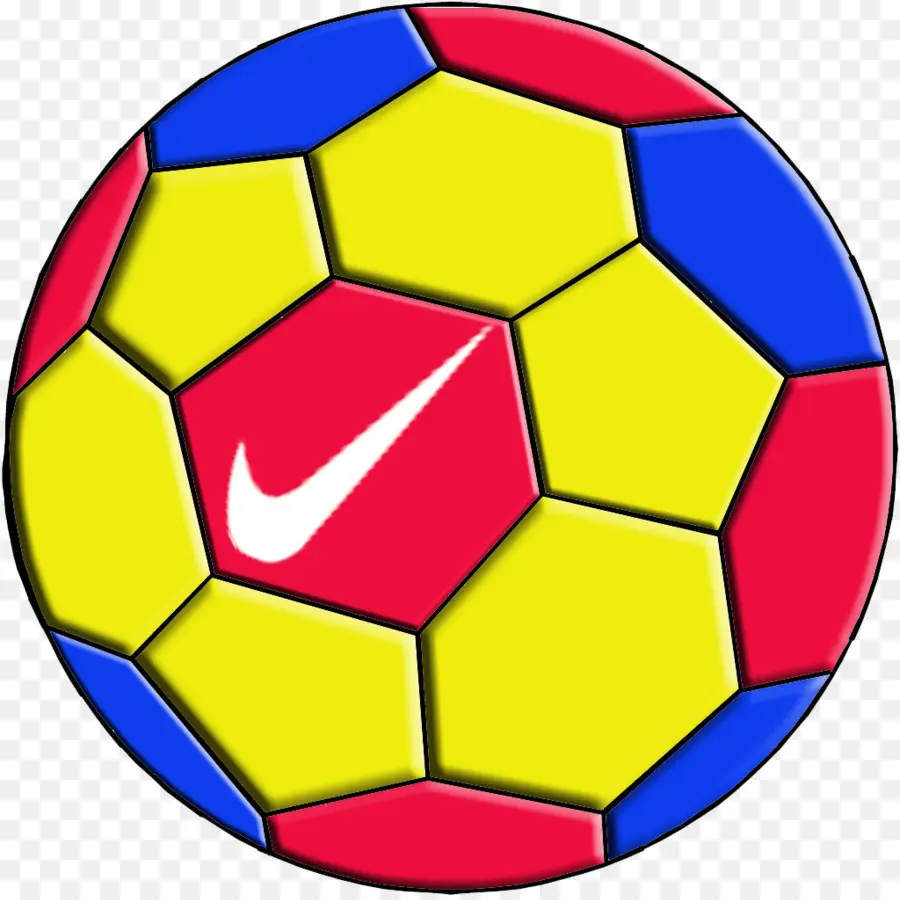 Ballon De Football Coloré，Nike PNG