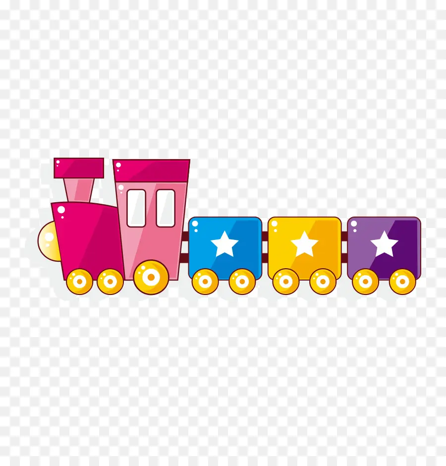 Train Jouet，Coloré PNG