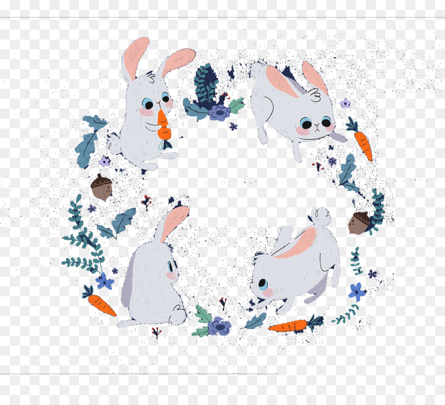 Chien Dalmatien，Lapin PNG