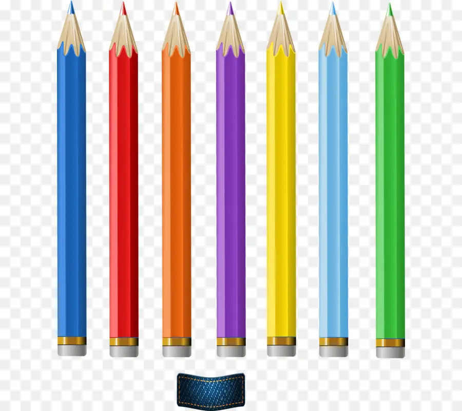 Crayons De Couleur，Rouge PNG