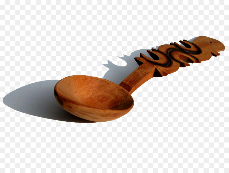 Cuillère En Bois，Sculpté PNG