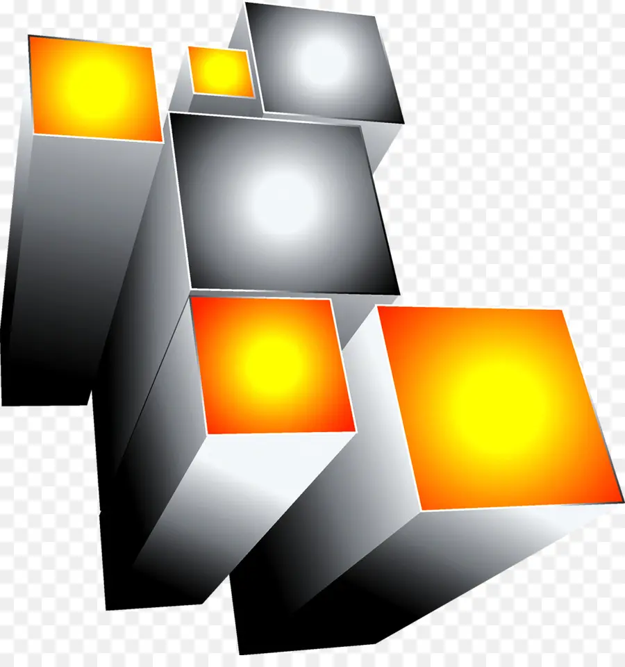 Cube，L'espace Tridimensionnel PNG