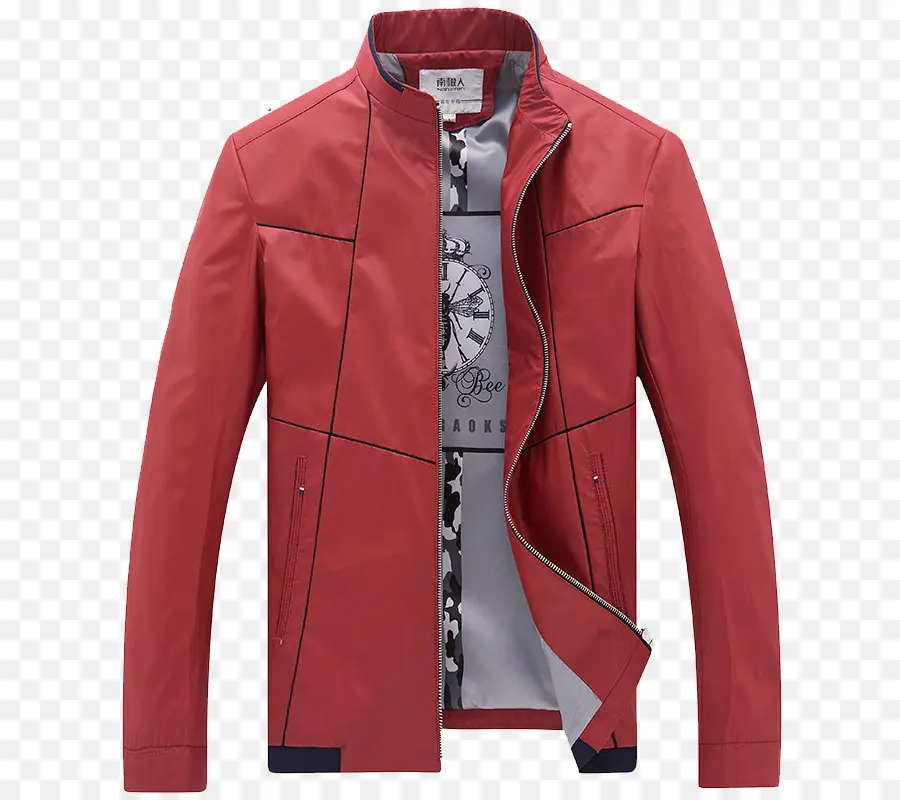 Veste Rouge，Vêtements D'extérieur PNG