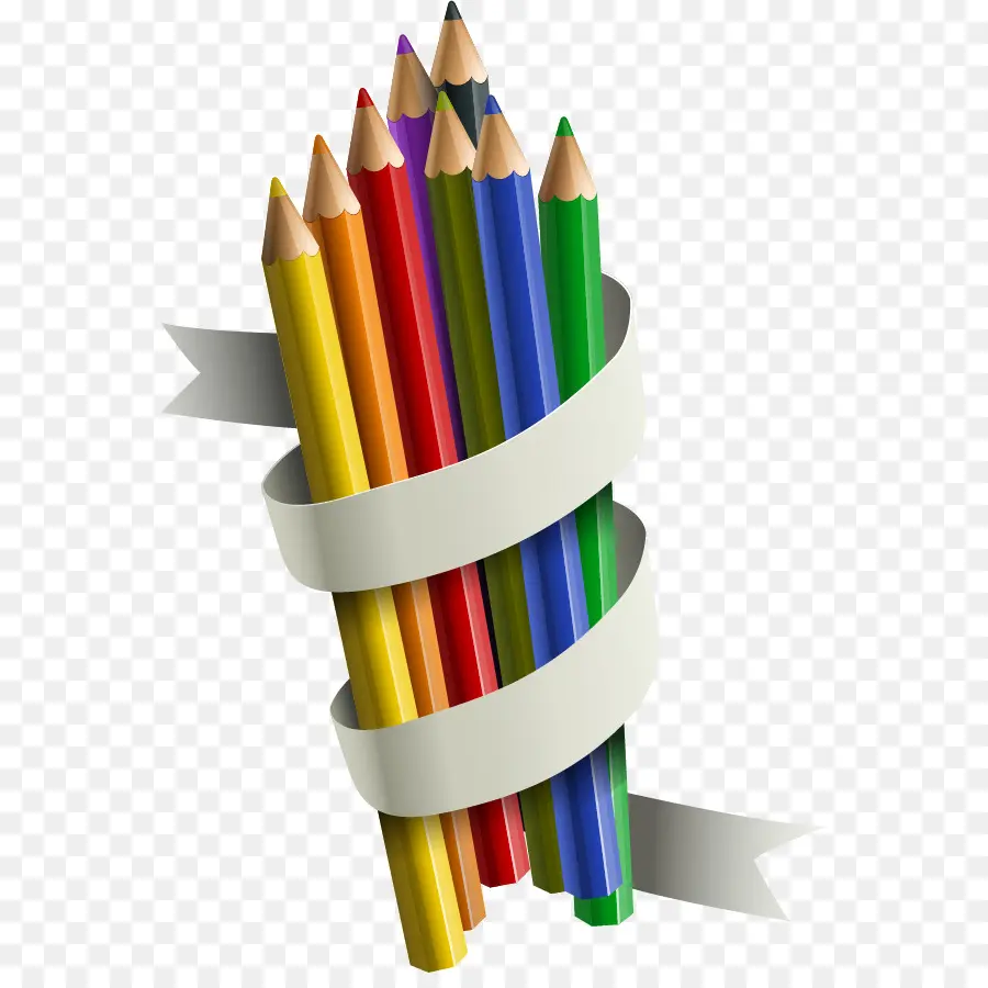 Crayons De Couleur，Dessin PNG