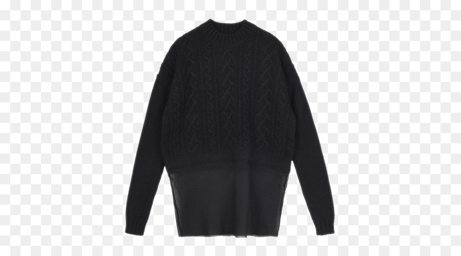 Pull Noir，Manches Longues PNG