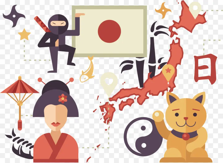 Culture Japonaise，Ninja PNG