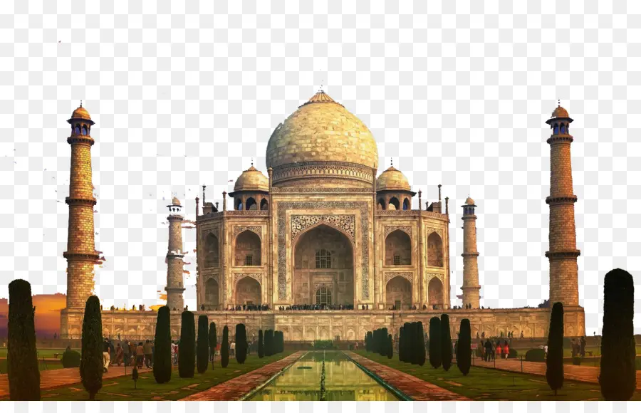 Taj Mahal，Mahal En Inde PNG