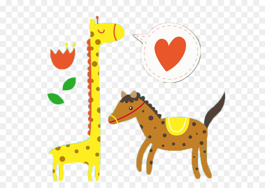 Cheval，Girafe Du Nord PNG