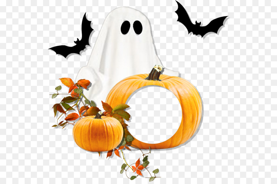 Fantôme D'halloween，Citrouilles PNG