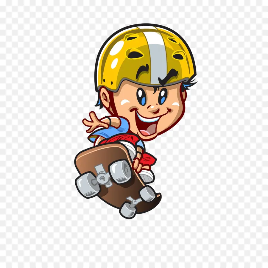 Enfant Faisant De La Planche à Roulettes，Casque PNG