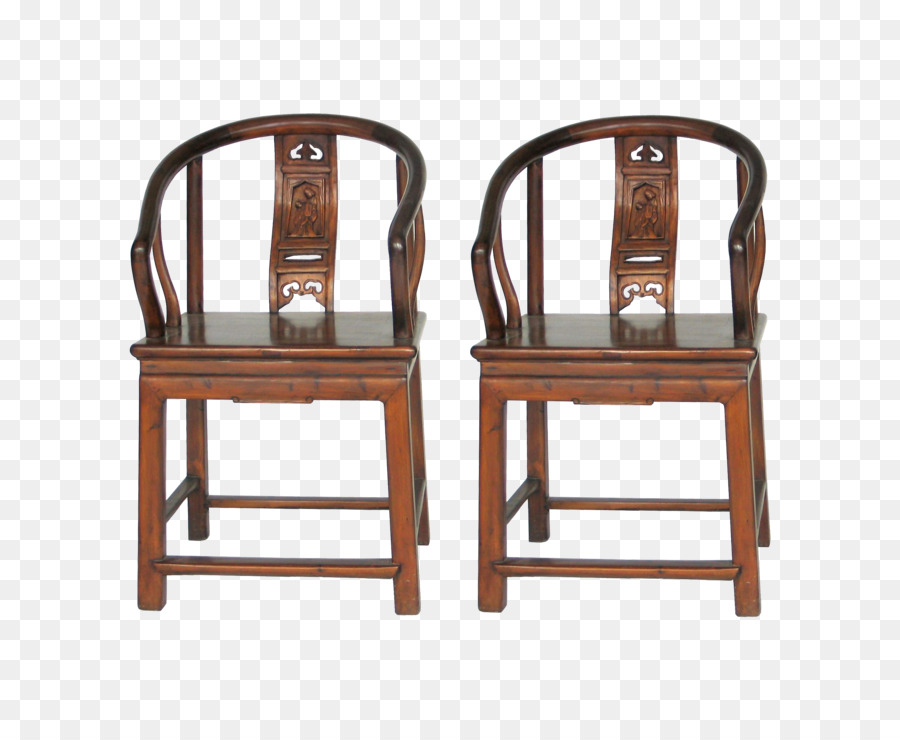 Chaises Et Table En Bois，Plante Bonsaï PNG