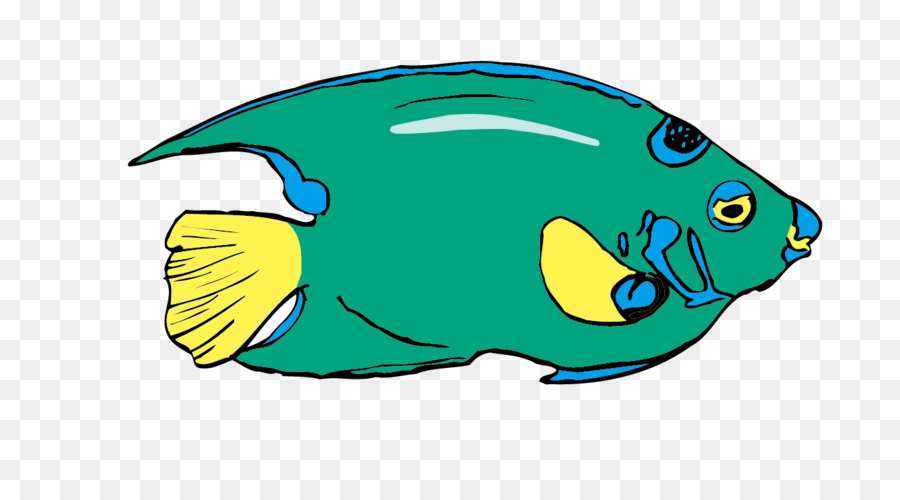 Poisson Bleu，Aquatique PNG