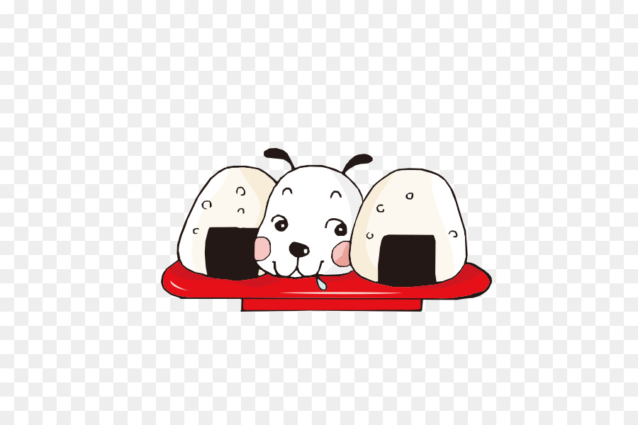 Onigiri Et Chien，Japonais PNG