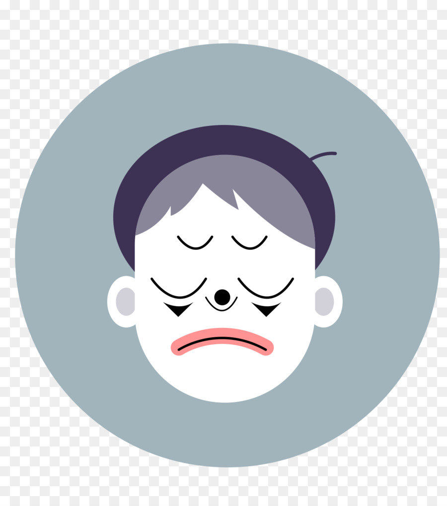 Visage Triste，Expression PNG