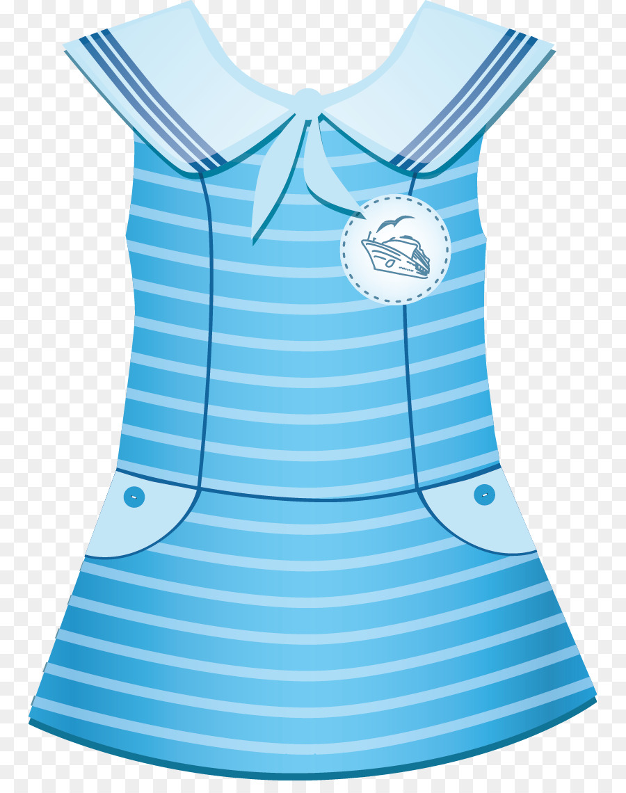 Robe Bleue，Rayures PNG