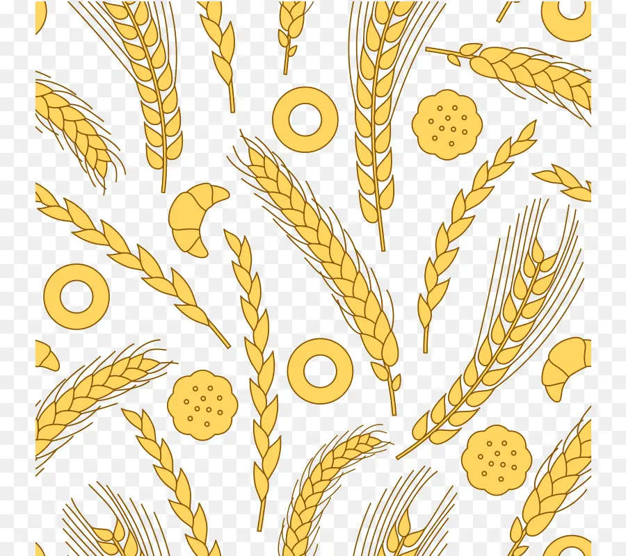 Modèle De Blé，Grains PNG