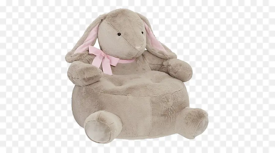 Chaise Lapin En Peluche，Farci PNG