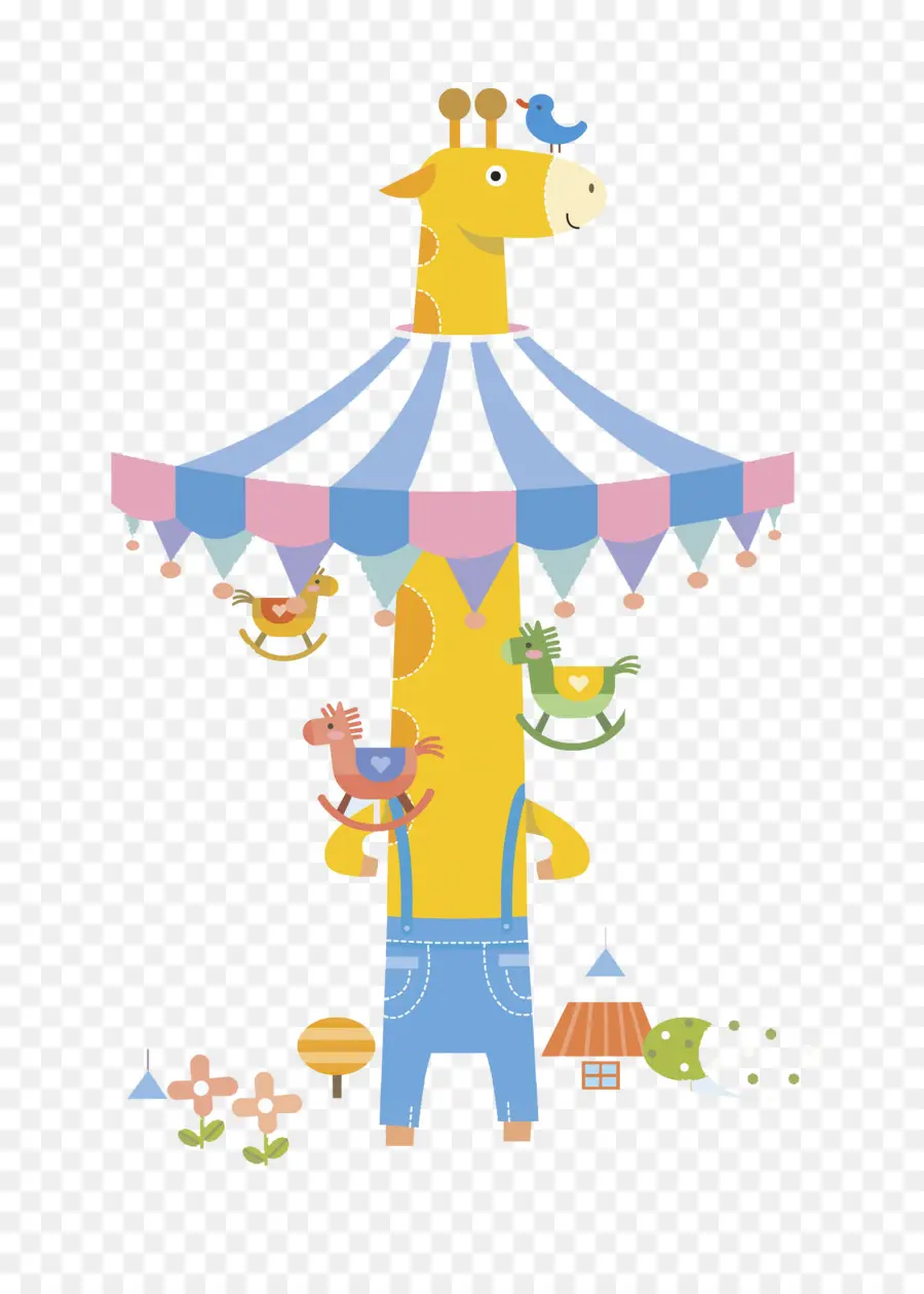 Carrousel De Girafe，Girafe PNG