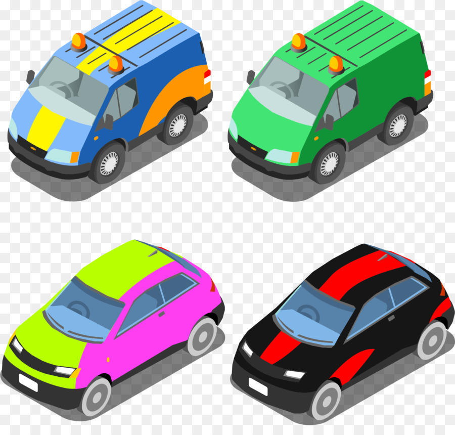 Voiture，Dessin Animé PNG