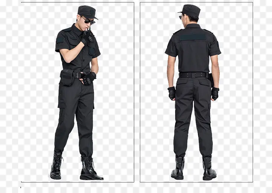 Agent De Sécurité，Uniforme PNG