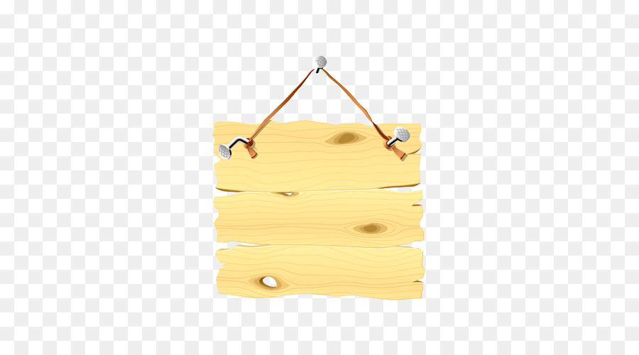 Panneau En Bois，Corde PNG