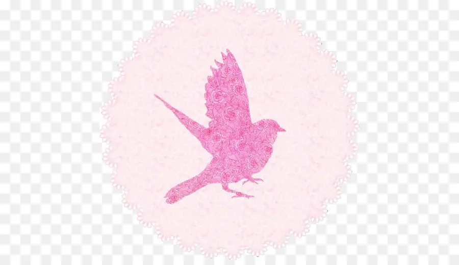 Oiseau Rose，Silhouette PNG