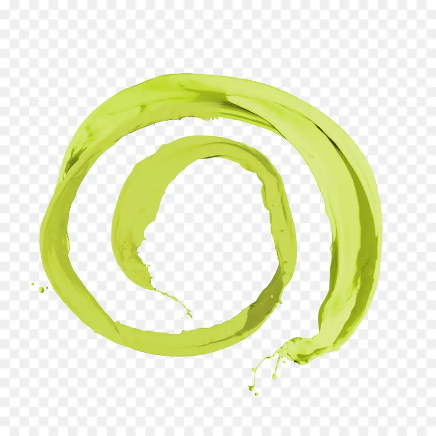 Cercle Vert，Peinture PNG