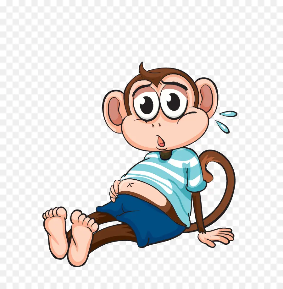 Singe De Dessin Animé，Singe PNG