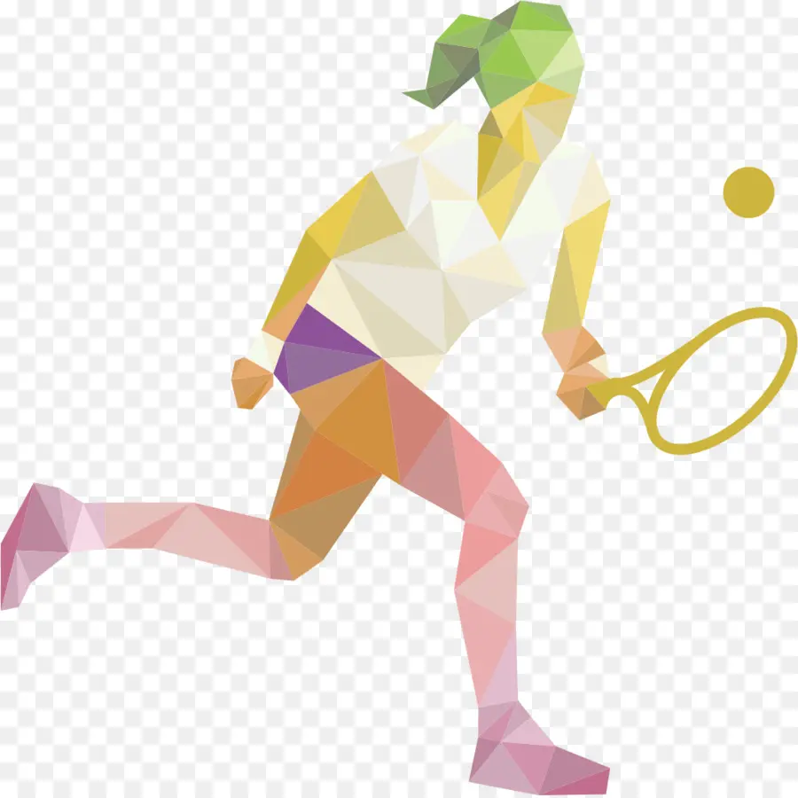 Joueur De Tennis，Athlète PNG