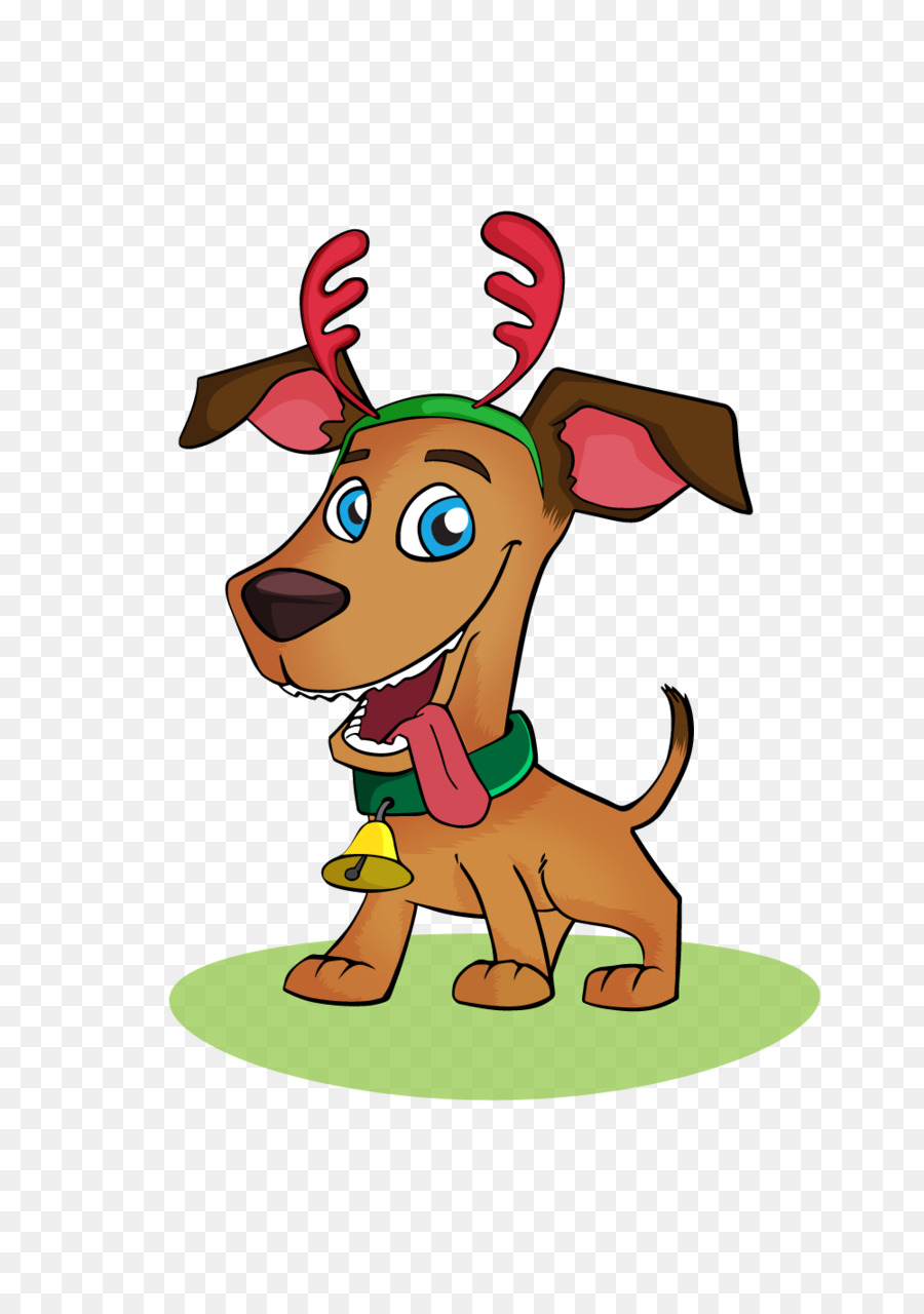 Chien De Dessin Animé，Bois De Renne PNG