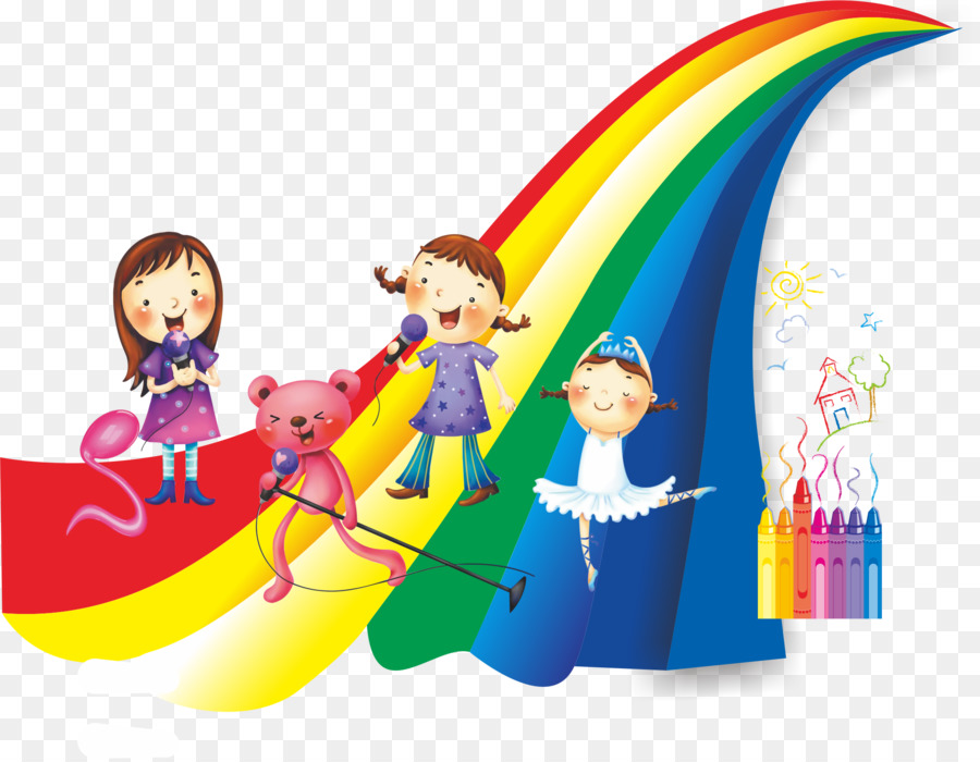 Enfants，Arc En Ciel PNG