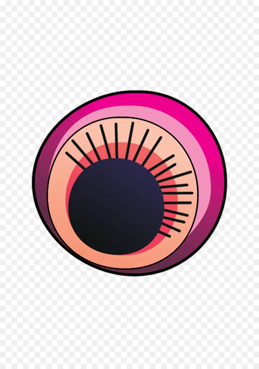 Oeil De Dessin Animé，Illustration PNG