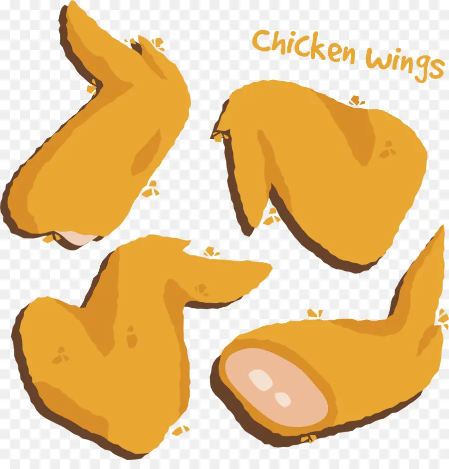 Ailes De Poulet，Frit PNG