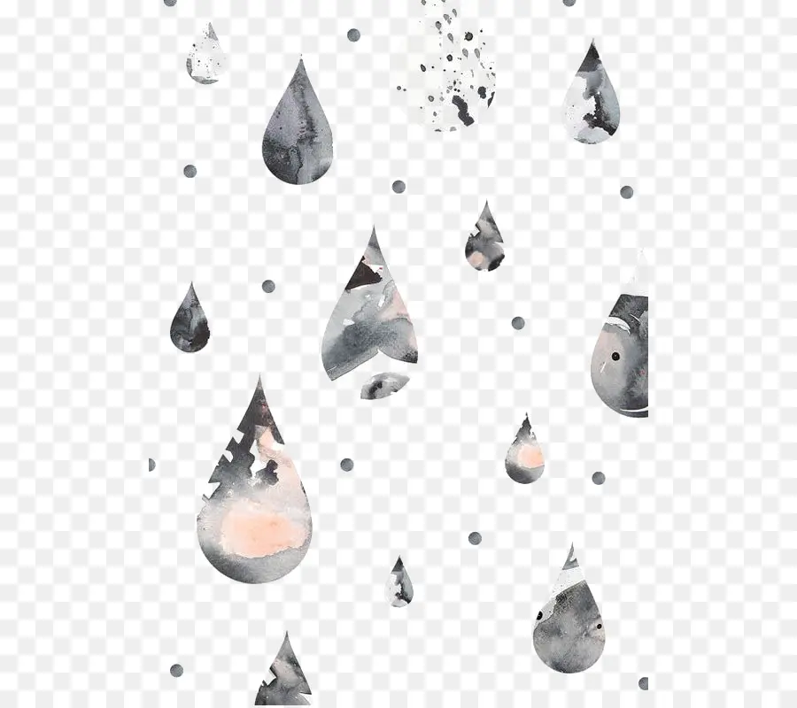 Gouttes De Pluie，Eau PNG