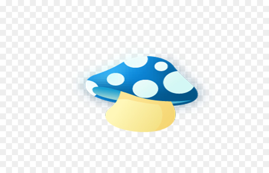 Champignon，Bleu PNG