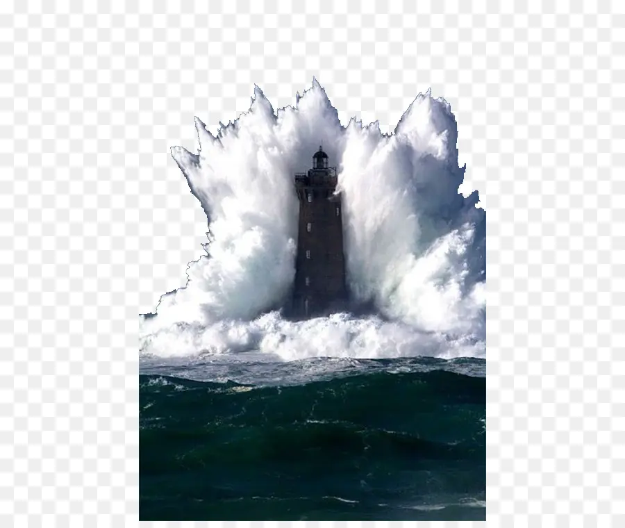 Phare，Flots PNG