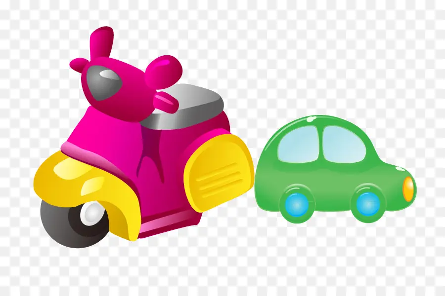 Véhicules Jouets，Scooter PNG