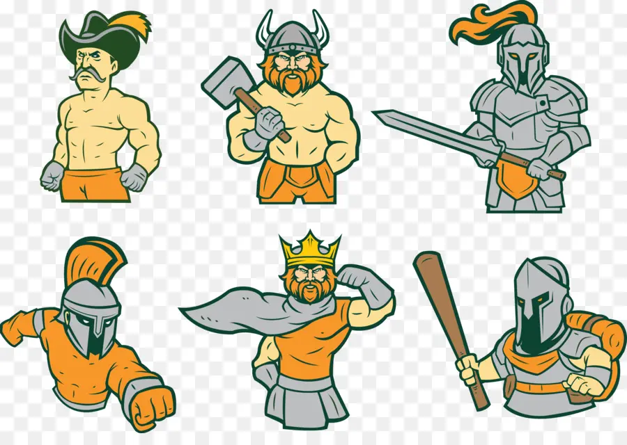 Guerriers，Chevalier PNG