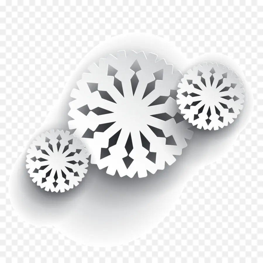 Flocons De Neige，Hiver PNG