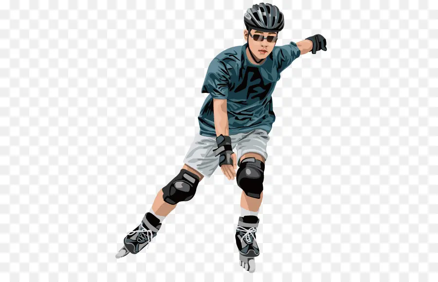 Patineur，Casque PNG