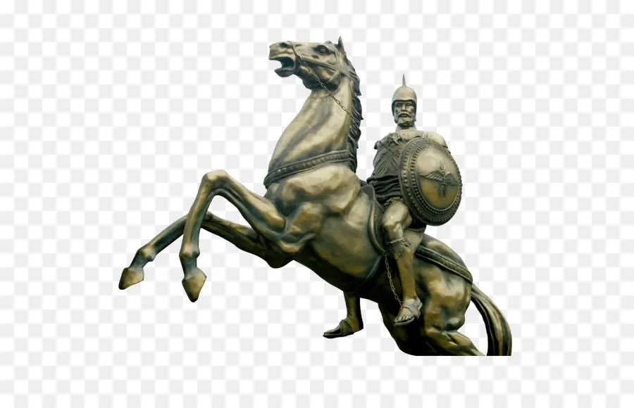 Statue à Cheval，Guerrier PNG