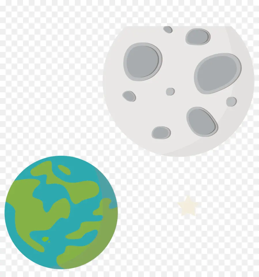 Terre Et Lune，Planète PNG