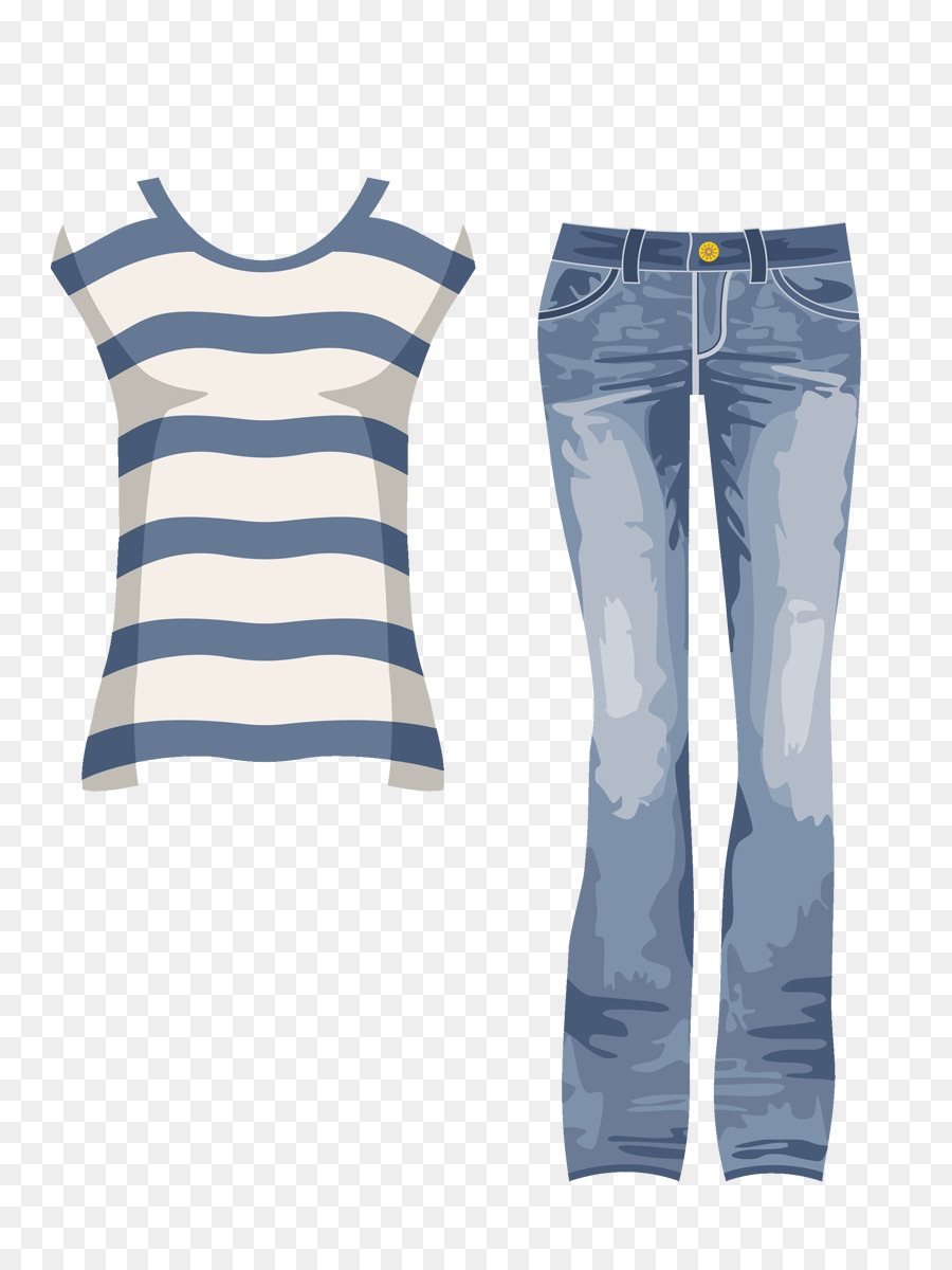 Jeans，Jupe PNG