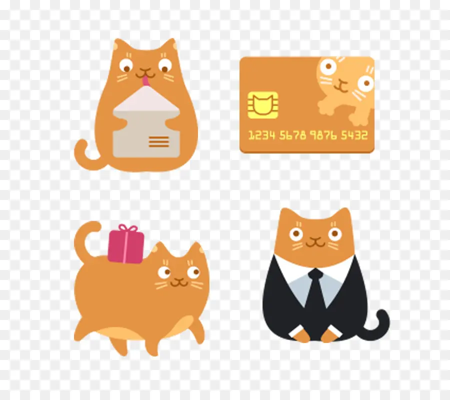 Chats，Enveloppe PNG