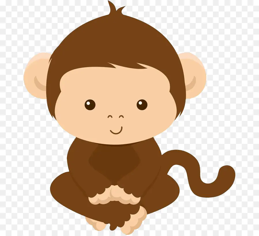 Singe Mignon，Souriant PNG