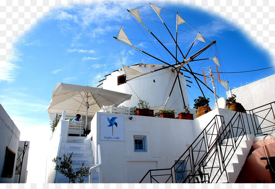 Moulin à Vent，Maison Blanche PNG