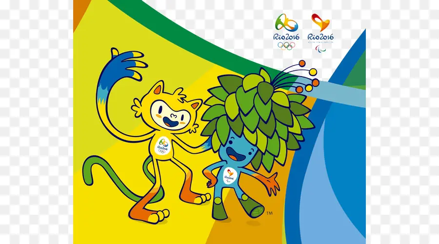 Mascottes De Rio 2016，Jeux Olympiques PNG